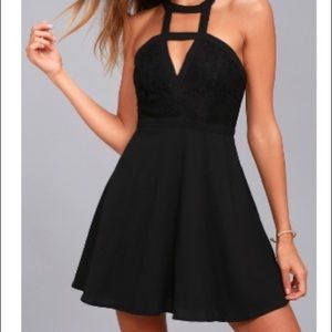 Lulus Black Cocktail Dress